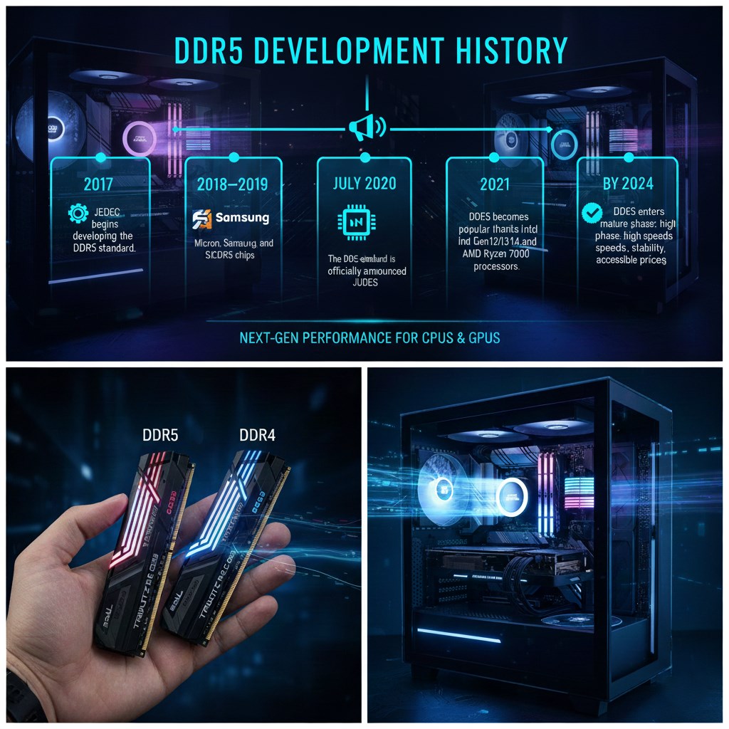 Lịch sử phát triển của DDR5